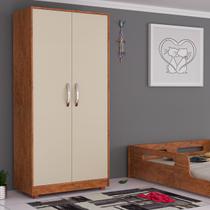 Guarda-Roupa Compacto 2 Portas Pequeno Quarto Solteiro