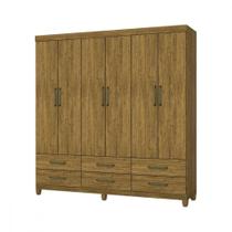 Guarda Roupa D22 6 Portas 6 Gavetas Com Pés Carioca Móveis Freijó Guarda Roupa D22 6 Portas 6 Gavetas Com Pés Carioca Móveis Freijó