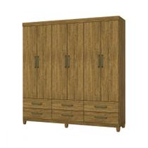 Guarda Roupa D22 6 Portas 6 Gavetas Com Pés Carioca Móveis Guarda Roupa D22 6 Portas 6 Gavetas Com Pés Carioca Móveis
