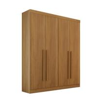 Guarda Roupa Da Vinci 4 Portas 100% MDF Cinamomo