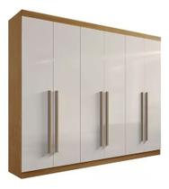 Guarda Roupa Da Vinci Cinamomo Off White 6 Pts Mdf D'doro Guarda Roupa Da Vinci Cinamomo Off White 6 Pts Mdf D'doro