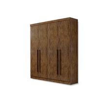 Guarda Roupa Da Vinci Plus 4 Portas 3 Gravetas 100% Mdf D'doro IPÊ