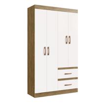 Guarda-roupa Dallas 55400 4 Portas 2 Gavetas
