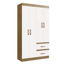 Guarda-roupa Dallas 55400 4 Portas 2 Gavetas Guarda-roupa Dallas 55400 4 Portas 2 Gavetas