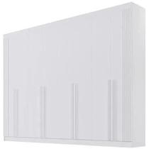 Guarda Roupa Daymond Casal 8 Portas 8 Gavetas D Doro Cor Branco