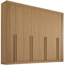 Guarda Roupa Daymond Casal 8 Portas 8 Gavetas D Doro Cor Cinamomo