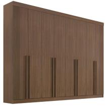 Guarda Roupa Daymont Ripado Castanho 8 Portas 8 Gavetas DDoro Guarda Roupa Daymont Ripado Castanho 8 Portas 8 Gavetas DDoro