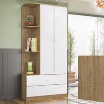 Guarda-Roupa de Bebê 2 Portas 2 Gavetas Labirinto