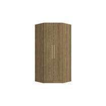 Guarda-roupa De Canto 2 Portas Kappesberg Adapt Nogueira