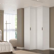 Guarda Roupa de Canto 2 Portas MDF Spacios Belmax