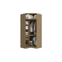 Guarda-roupa De Canto Closet Kappesberg Adapt Nogueira 105cm Guarda-roupa De Canto Closet Kappesberg Adapt Nogueira 105cm