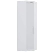 Guarda Roupa de Canto Diagonal 70cm 1 Porta Alpes Luciane Móveis Branco Pf-branco Pf