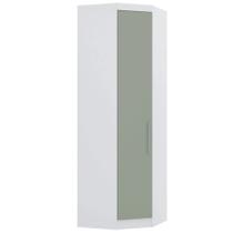 Guarda Roupa de Canto Diagonal Modulado 70cm 1 Porta Alpes Luciane Móveis