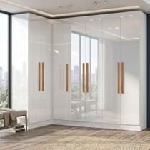 Guarda-roupa de Canto Modulado 7 Portas Paris