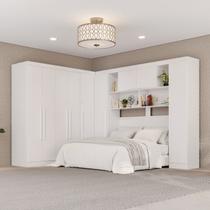 Guarda-Roupa de Canto Modulado 9 Portas 2 Gavetas Argentina Branco Guarda-Roupa de Canto Modulado 9 Portas 2 Gavetas Argentina Branco