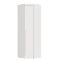 Guarda Roupa de Canto Oblíquo Modulado 1 Porta Branco Line Infinity Guarda Roupa de Canto Oblíquo Modulado 1 Porta Branco Line Infinity