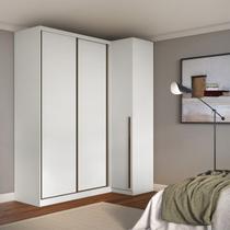 Guarda Roupa de Canto Porta de Correr 3 Portas MDF Altezza Trend Belmax