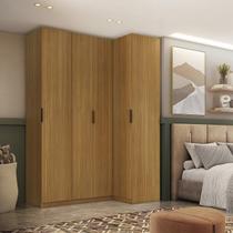 Guarda-Roupa de Canto Reto 100% MDF 4 Portas Altezza Clean Guarda-Roupa de Canto Reto 100% MDF 4 Portas Altezza Clean