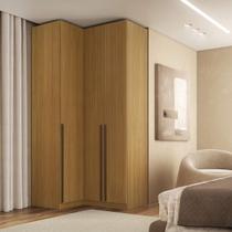 Guarda Roupa de Canto Reto 3 Portas MDF Altezza Trend Belmax