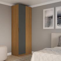 Guarda-Roupa de Canto Reto Clean 100% MDF Altezza