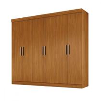 Guarda Roupa De Casal Paris 6 Portas Mdp Cinamomo Maxel Cinamomo