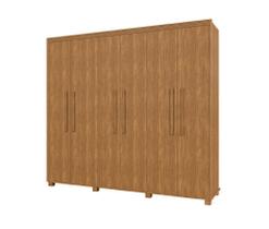 Guarda Roupa de Casal Viena MDF 6 Portas Camas Fênix