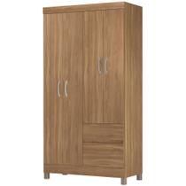 Guarda-Roupa Demóbile Lotus Solteiro Infantil 4 Portas 2 Gavetas Amendola Touch 134