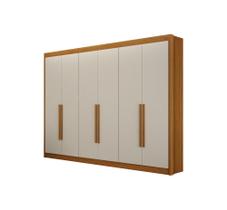 Guarda Roupa Diamante Gold 6 Portas 6 Gavetas S/Epelho Leifer