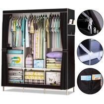 Guarda Roupa Dobrável Organizador de Roupa Armário Grande Cabideiro Grande