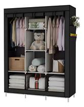 Guarda Roupa Dobrável Portátil Armário Organizador Moderno