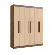 Guarda-Roupa Doripel New York 100% MDF 6 Portas e 2 Gavetas