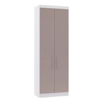 Guarda Roupa Dormitório Modulado Alpes 2 Portas c/ Cabideiro - Módulo Roupeiro Alpes - Luciane