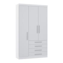 Guarda Roupa Dormitório Modulado Alpes 3 Portas 4 Gavetas - Módulo Roupeiro Alpes - Luciane Guarda Roupa Dormitório Modulado Alpes 3 Portas 4 Gavetas - Módulo Roupeiro Alpes - Luciane