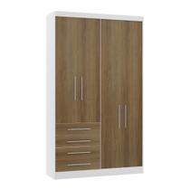 Guarda Roupa Dormitório Modulado Alpes 4 Portas 4 Gavetas - Módulo Luciane