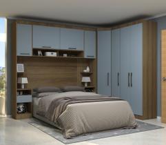 Guarda Roupa Dormitório Modulado Paris Casal Queen 1,58 m Canto - Roupeiro Luciane M01 Guarda Roupa Dormitório Modulado Paris Casal Queen 1,58 m Canto - Roupeiro Luciane M01