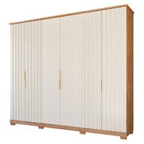Guarda Roupa Elegance 6 Portas 6 Gavetas MDF