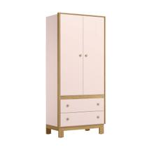 Guarda Roupa Flora Quarto 5055 2 Portas e 2 Gavetas