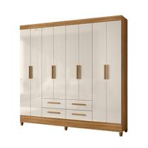 Guarda-Roupa Florida 8 Portas 4 Gavetas Moval Guarda-Roupa Florida 8 Portas 4 Gavetas Moval