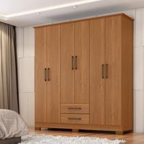 Guarda-roupa França Mdp 6 Portas 2 Gavetas