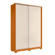 Guarda Roupa Frizatto 2 Portas Cinamomo/Off White (Flex) - ABZ