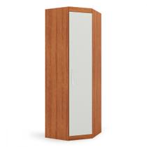 Guarda Roupa Genova Módulo Canto Freijo com Off White Batrol