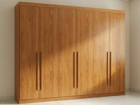 Guarda Roupa Gramado 6 Portas e 6 Gavetas Valverde Cinamomo