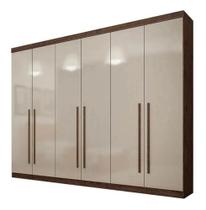 Guarda-roupa Gramado 6 Pts 100%mdf Valverde Canion Offwhite