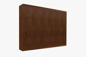 Guarda roupa gramado casal com 6 portas de abrir 6 gavetas 100% mdf