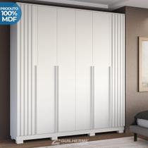 Guarda Roupa Grande Casal Jamile 06 portas 04 Gavetas 100MDF Guarda Roupa Grande Casal Jamile 06 portas 04 Gavetas 100MDF