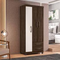 Guarda Roupa Grécia 3 Portas e 2 Gavetas Com Chave L01 - ADJ Decor