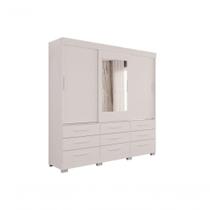 Guarda Roupa Guarda-roupa New Star 3 Portas 9 Gavetas Branco MDP