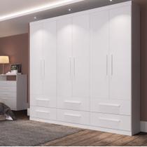 Guarda roupa herval ph 1691 - cor branco Guarda roupa herval ph 1691 - cor branco