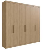 Guarda roupa herval ph 1707 - cor cedro - sem espelho