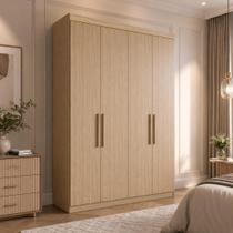 Guarda Roupa Herval PH 1714 4 Portas e 2 Gavetas Guarda Roupa Herval PH 1714 4 Portas e 2 Gavetas